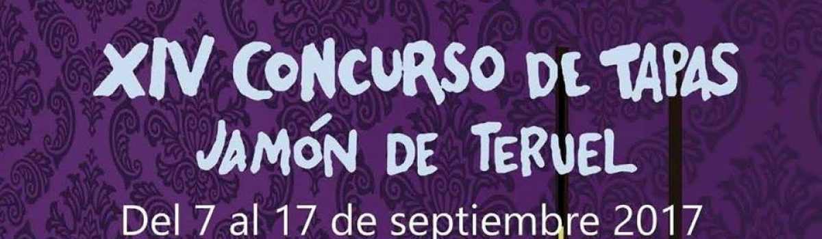El Concurso de Tapas Jamón de Teruel se “destapa” en su 14 edición