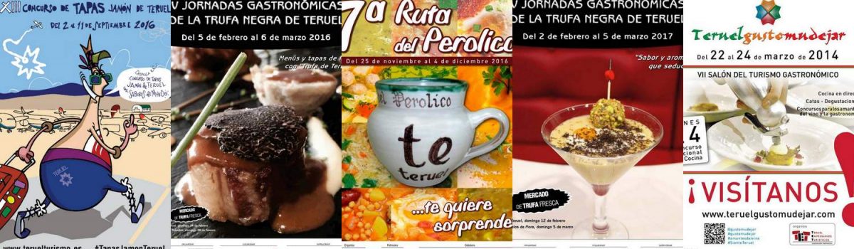 Calendario Eventos Gastronómicos Teruel 2018