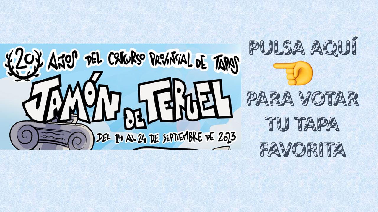 Arranca el XX Concurso Provincial Tapas Jamón de Teruel
