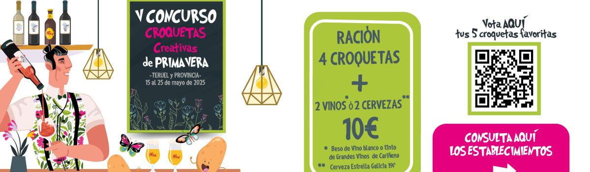 Quinto concurso de Croquetas creativas de primavera