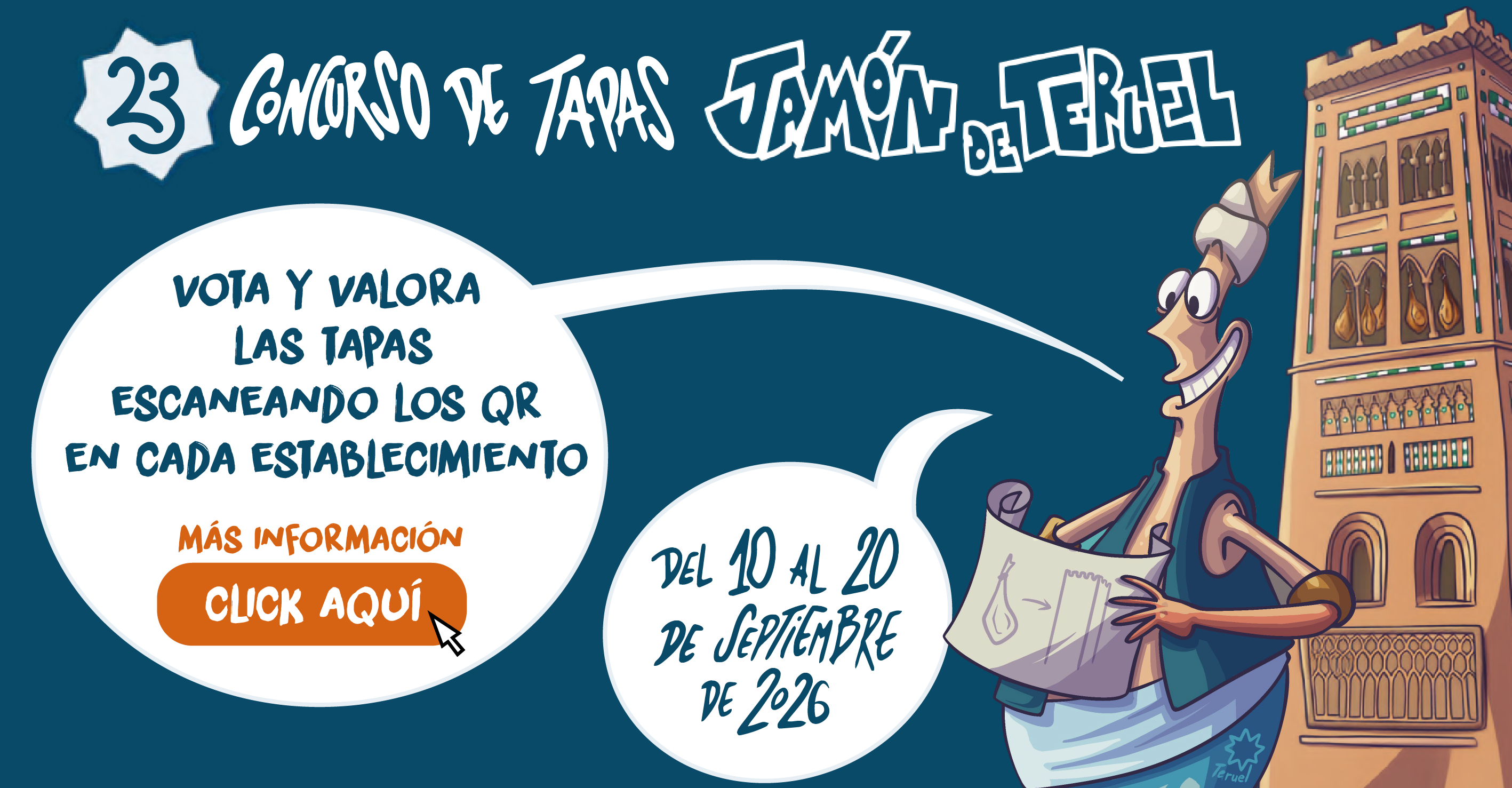 23 EDICIÓN DEL CONCURSO PROVINCIAL DE TAPAS JAMÓN DE TERUEL